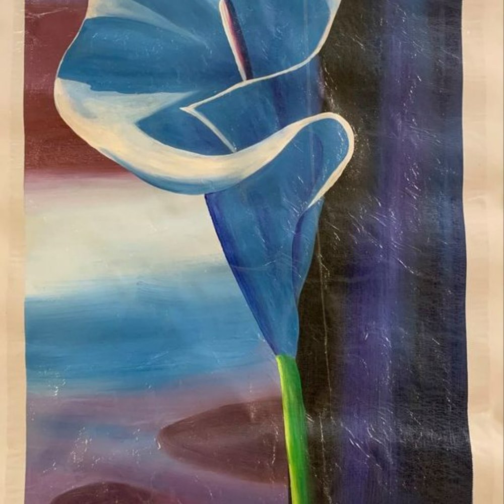 MODERN ABSTRACT HUGE WALL ART - Picture 2 of 3